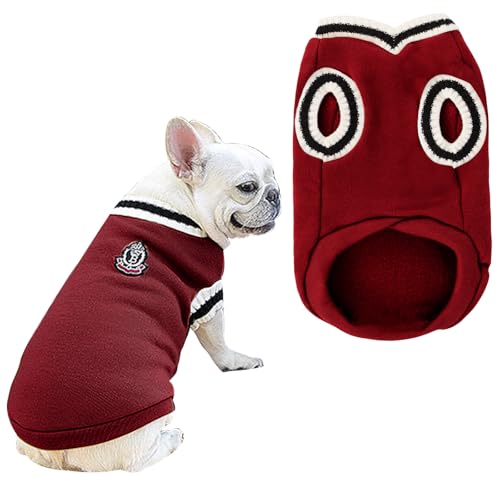 Mayoii Hundepullover aus gestricktem Polyester, für große Hunde, Größe L, M, S, für kleine Hunde und große Hunde, Rot, Größe M Mayoii Hundepullover aus gestricktem Polyester, für große Hunde, Größe L, M, S, für kleine Hunde und große Hunde, Rot, Größe M von Mayoii