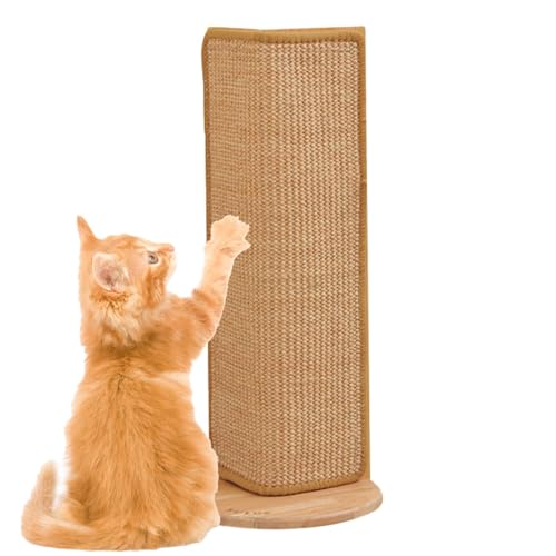 Eck-Katzenkratzer, Sisal-Kratzer, Mehrzweck-Kratzmatte, verschleißfester Kratzbaum zum Spielen, Entspannen Eck-Katzenkratzer, Sisal-Kratzer, Mehrzweck-Kratzmatte, verschleißfester Kratzbaum zum Spielen, Entspannen von Mbiyhgta