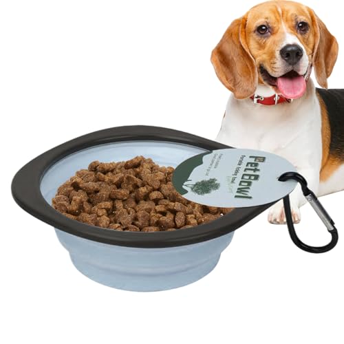 Faltbarer Futternapf für Hunde – tragbarer Futternapf für Haustiere, faltbarer Wassernapf | Reisenapf aus Silikon mit zum Wandern, Camping und Füttern im Freien Faltbarer Futternapf für Hunde – tragbarer Futternapf für Haustiere, faltbarer Wassernapf | Reisenapf aus Silikon mit zum Wandern, Camping und Füttern im Freien von Mbiyhgta