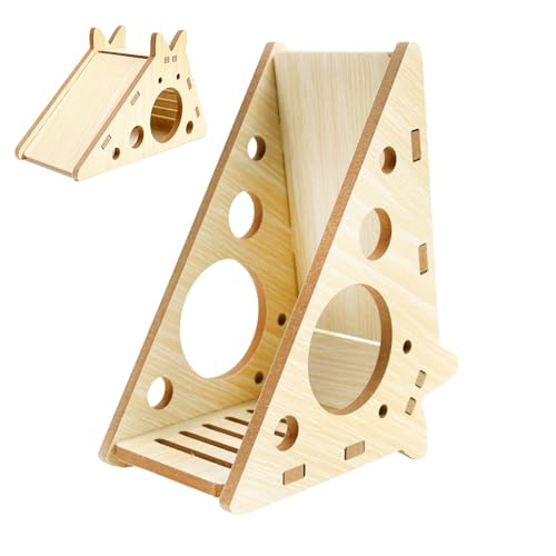 Hamsterhaus aus - Hamster Holzhaus | Hamsterkäfig Mehrzweck Belüfteter Holzlebensraum Stabiler Holzkäfig für Rennmäuse Eichhörnchen Mäuse Hamsterhaus aus - Hamster Holzhaus | Hamsterkäfig Mehrzweck Belüfteter Holzlebensraum Stabiler Holzkäfig für Rennmäuse Eichhörnchen Mäuse von Mbiyhgta