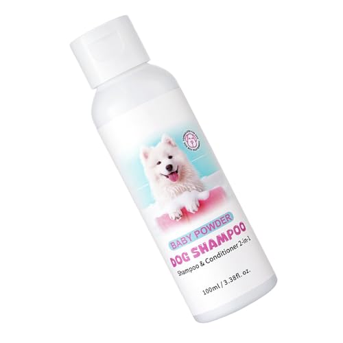Hunde Shampoo - Bester Tränenlosen -Welpen -Shampoo, Welpenwäsche | 2-in-1 Deep Cleansing Shampoo und Conditioner, reichhaltiger Schaum, verwendet für Welpen Kätzchen Bunny Easy Application 100 ml Hunde Shampoo - Bester Tränenlosen -Welpen -Shampoo, Welpenwäsche | 2-in-1 Deep Cleansing Shampoo und Conditioner, reichhaltiger Schaum, verwendet für Welpen Kätzchen Bunny Easy Application 100 ml von Mbiyhgta