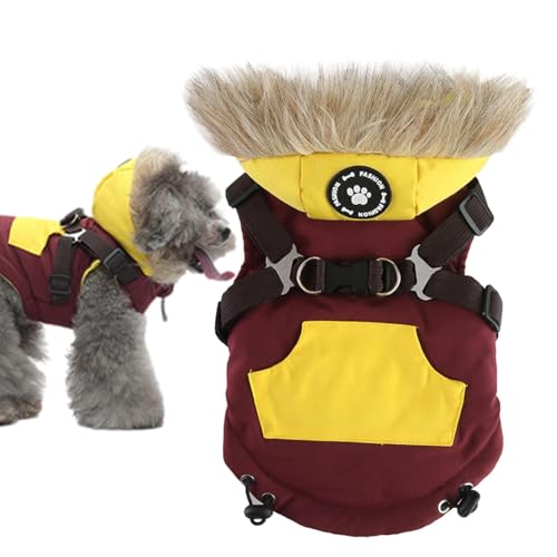 Hundemantel mit Reißverschluss – warme Hundekleidung, Hunde-Wintermantel mit Kapuze | Bequemer Hunde-Wintermantel, Hundemäntel mit Reißverschluss, Hundemäntel, Hundejacke, Kaltwettermäntel für Outdoor Hundemantel mit Reißverschluss – warme Hundekleidung, Hunde-Wintermantel mit Kapuze | Bequemer Hunde-Wintermantel, Hundemäntel mit Reißverschluss, Hundemäntel, Hundejacke, Kaltwettermäntel für Outdoor von Mbiyhgta