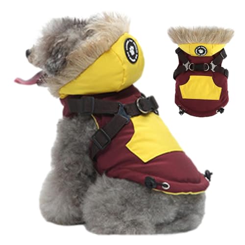 Hundemantel mit Reißverschluss – warme Hundekleidung, Hunde-Wintermantel mit Kapuze | Bequemer Hunde-Wintermantel, Hundemäntel mit Reißverschluss, Hundemäntel, Hundejacke, Kaltwettermäntel für Outdoor Hundemantel mit Reißverschluss – warme Hundekleidung, Hunde-Wintermantel mit Kapuze | Bequemer Hunde-Wintermantel, Hundemäntel mit Reißverschluss, Hundemäntel, Hundejacke, Kaltwettermäntel für Outdoor von Mbiyhgta