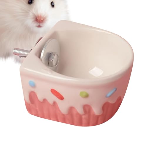 Käfignäpfe für Kleintiere, Eichhörnchenkäfig-Wasserfutternapf | Umkippsicherer Wasserfutterbehälter für Chinchillas, Zuckergleiter, Hamster, Igel, Eichhörnchen Käfignäpfe für Kleintiere, Eichhörnchenkäfig-Wasserfutternapf | Umkippsicherer Wasserfutterbehälter für Chinchillas, Zuckergleiter, Hamster, Igel, Eichhörnchen von Mbiyhgta