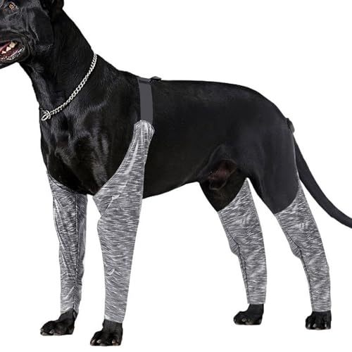 Leggings für Hundestiefel – Beinabdeckung für Hunde, Bein- und Rückabdeckung für Hunde | Schutzmanschetten gegen Schmutz, wasserdicht, verstellbare Gelenkbandagen Leggings für Hundestiefel – Beinabdeckung für Hunde, Bein- und Rückabdeckung für Hunde | Schutzmanschetten gegen Schmutz, wasserdicht, verstellbare Gelenkbandagen von Mbiyhgta