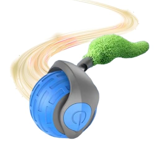 Mbiyhga Interactive Toys für Innenkatzen, Spielzeugspielzeug mit Schwanz - intelligentes Spielzeug zum Rollen von Katze, die den Heckball jagen | Intelligenter Jagdball für Katzen, für Katzen, Mbiyhga Interactive Toys für Innenkatzen, Spielzeugspielzeug mit Schwanz - intelligentes Spielzeug zum Rollen von Katze, die den Heckball jagen | Intelligenter Jagdball für Katzen, für Katzen, von Mbiyhgta