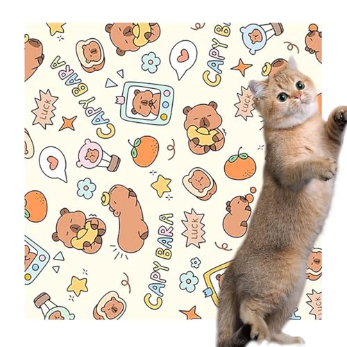 Mbiyhgta Cat Swaddle Wrap für Nagel Trimmen, Katzen -Swaddle -Wrap - Haustierpflegebeutel Katze Swaddle Wrap Capybara,Anti-Eskapseln Anti-Kratzer, Nageltrimmungsrückhalte zum Baden, Injizieren, von Mbiyhgta