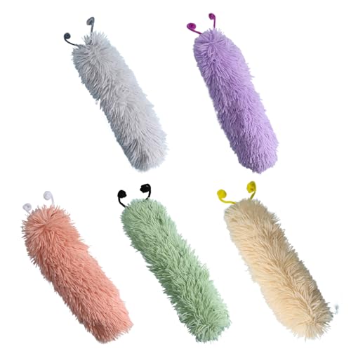 Mbiyhgta Interaktives Katzenspielzeug | 5er Set Kauspielzeug In Raupenform | Multifunktionelles Beißfestes Kauspielzeug Für Kleine Und Große Kitten Mit Spielspaß Mbiyhgta Interaktives Katzenspielzeug | 5er Set Kauspielzeug In Raupenform | Multifunktionelles Beißfestes Kauspielzeug Für Kleine Und Große Kitten Mit Spielspaß von Mbiyhgta