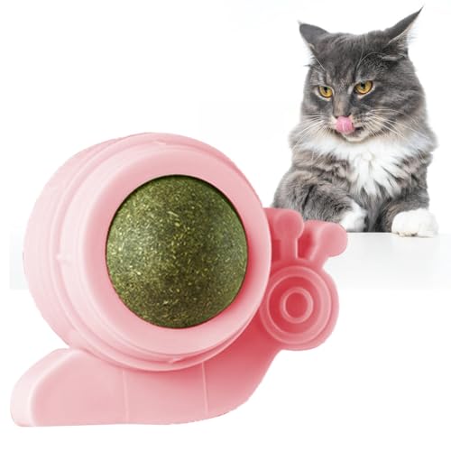 Mbiyhgta Katzenbälle – Katzenball für Katzen, essbares Katzenspielzeug zum Lecken | Spielzeug in Schneckenform, Kauspielzeug für Kätzchen, gesund und sicher, Reinigung Mbiyhgta Katzenbälle – Katzenball für Katzen, essbares Katzenspielzeug zum Lecken | Spielzeug in Schneckenform, Kauspielzeug für Kätzchen, gesund und sicher, Reinigung von Mbiyhgta
