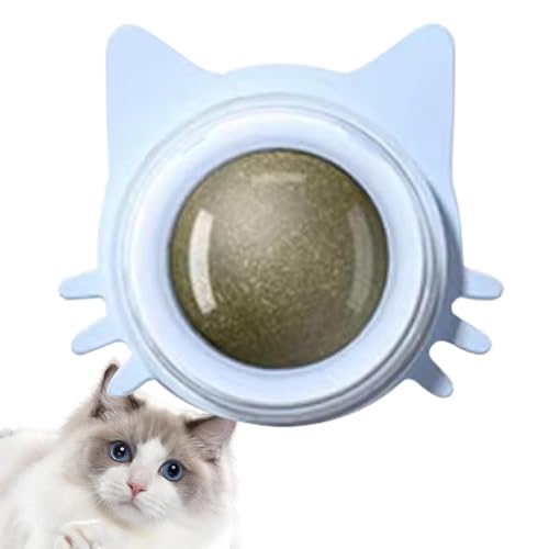 Mbiyhgta Katzenspielzeug Katzenminze-Ball | Interaktives Katzenwand-Katzenminze-Leckbares, Katzenzahnreinigungsspielzeug für kleine, mittelgroße Katzen und Kätzchen zum Kauen, 1,97 x 1,97 x 1,57 Zoll Mbiyhgta Katzenspielzeug Katzenminze-Ball | Interaktives Katzenwand-Katzenminze-Leckbares, Katzenzahnreinigungsspielzeug für kleine, mittelgroße Katzen und Kätzchen zum Kauen, 1,97 x 1,97 x 1,57 Zoll von Mbiyhgta
