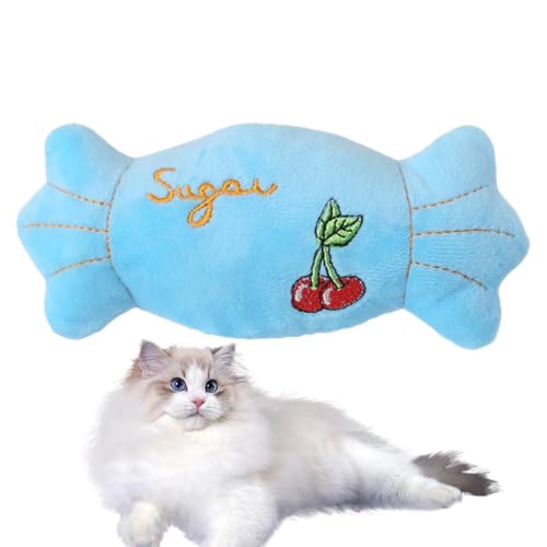 Mbiyhgta Quietschspielzeug für Hunde – Quietschspielzeug Katze Plüsch in Süßigkeitenform | Stofftier Hundespielzeug Welpen Beißspielzeug Haustier Kauspielzeug Indoor Katzen Spielzeug für Hunde und Mbiyhgta Quietschspielzeug für Hunde – Quietschspielzeug Katze Plüsch in Süßigkeitenform | Stofftier Hundespielzeug Welpen Beißspielzeug Haustier Kauspielzeug Indoor Katzen Spielzeug für Hunde und von Mbiyhgta