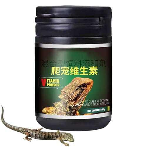 Mbiyhgta Reptilien Nahrungsergänzung - Kleintier Wachstumsnährstoff,Additivfreies Reptilienpulver Für Geckos, Echsen Und Bartagamen Mbiyhgta Reptilien Nahrungsergänzung - Kleintier Wachstumsnährstoff,Additivfreies Reptilienpulver Für Geckos, Echsen Und Bartagamen von Mbiyhgta