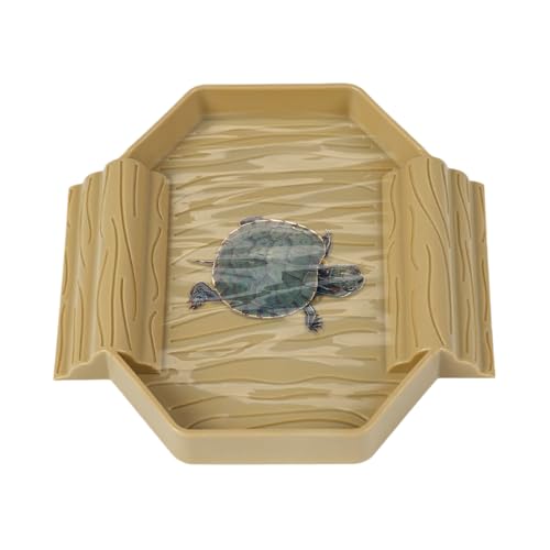 Mbiyhgta Schildkröten Wasserschale, Reptilien Badebecken, Terrarium Becken Futterstelle und Badebehälter für Schildkröten Echsen Schlangen Mbiyhgta Schildkröten Wasserschale, Reptilien Badebecken, Terrarium Becken Futterstelle und Badebehälter für Schildkröten Echsen Schlangen von Mbiyhgta