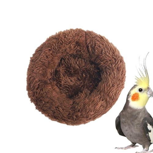 Mbiyhgta Vogel-Baumwollnest, Kokosnussschalen-Nestmatte – Mehrzweck-Vogelschlafzubehör für Wellensittiche, Sittiche, Nymphensittiche, Konuren usw Mbiyhgta Vogel-Baumwollnest, Kokosnussschalen-Nestmatte – Mehrzweck-Vogelschlafzubehör für Wellensittiche, Sittiche, Nymphensittiche, Konuren usw von Mbiyhgta