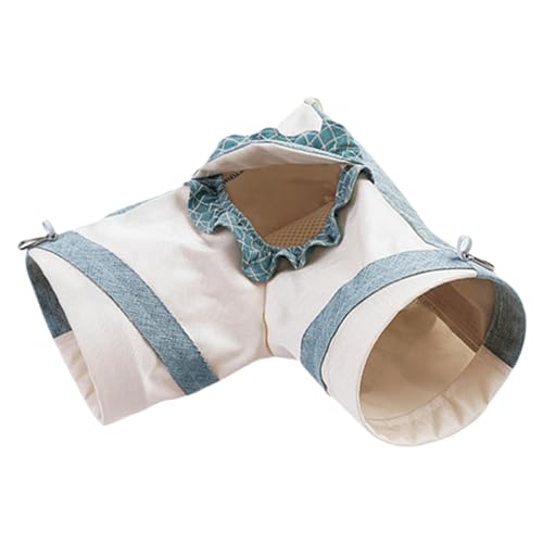 Tunnel für kleine Tiere, Tunnel für Kaninchen, Tunnel für Haustiere, Bunny Tunnel, Hamstertunnel, Spieltunnel für Frettchen, lustiges Spielzeug für Zwergkaninchen, Meerschweinchen, Kätzchen von Mbiyhgta