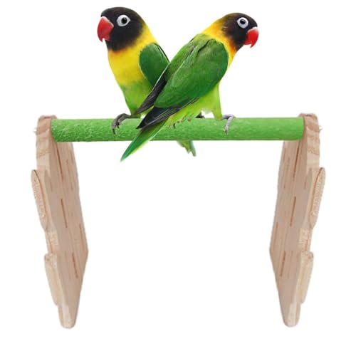 Vogelständer für Papageien,Papageienständer,Spielständer aus für Vögel - Zubehör für Sittichkäfige, Standspielplatz, Vogelkäfig-Übungsspielzeug für Chinchilla, Hamster, Wellensittich Vogelständer für Papageien,Papageienständer,Spielständer aus für Vögel - Zubehör für Sittichkäfige, Standspielplatz, Vogelkäfig-Übungsspielzeug für Chinchilla, Hamster, Wellensittich von Mbiyhgta