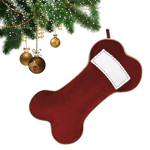 Weihnachtsstrümpfe für Haustiere, Weihnachtsdekoration, Weihnachtsstrümpfe in Knochenform, große Kapazität, Weihnachtsstrumpf, Weihnachtsstrümpfe, Geschenktüten, Weihnachtsstrumpfe, Ju Weihnachtsstrümpfe für Haustiere, Weihnachtsdekoration, Weihnachtsstrümpfe in Knochenform, große Kapazität, Weihnachtsstrumpf, Weihnachtsstrümpfe, Geschenktüten, Weihnachtsstrumpfe, Ju von Mbiyhgta