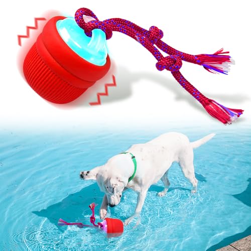 Mdupw Wasserdichtes und langlebiges interaktives schwimmendes elektrisches Hundespielzeug, Ballpool und Outdoor-Spaß Mdupw Wasserdichtes und langlebiges interaktives schwimmendes elektrisches Hundespielzeug, Ballpool und Outdoor-Spaß von Mdupw