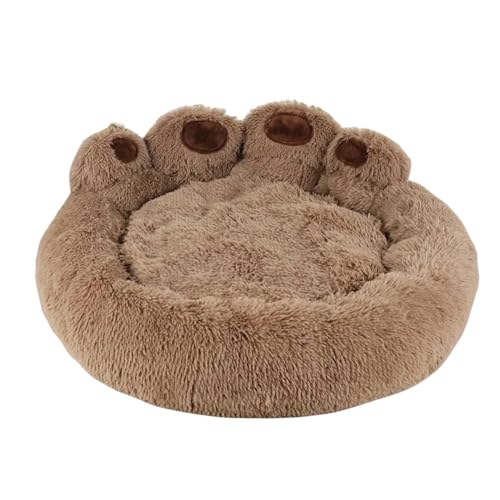 MdybF Hundebett Haustiersofa Betten Für Kleine Hunde Hunde Bettmatte Haustiere Zwinger Waschbar-Braun-M 60 cm MdybF Hundebett Haustiersofa Betten Für Kleine Hunde Hunde Bettmatte Haustiere Zwinger Waschbar-Braun-M 60 cm von MdybF