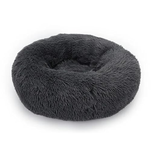 MdybF Hundebett Hundebettcat Betten Haustier Zwinger Haus Weiche Flauschige Kissen Schlafsack Matte Für Große Hunde-Dunkelgrau-M Durchmesser 60 cm MdybF Hundebett Hundebettcat Betten Haustier Zwinger Haus Weiche Flauschige Kissen Schlafsack Matte Für Große Hunde-Dunkelgrau-M Durchmesser 60 cm von MdybF