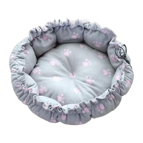 MdybF Hundebett Runde Hundebett Polar Fleece Warm Warmes Weiches Plüsch -Haustierbett Für Kleine Mittelgroße Hunde-S3-M 40-55 cm MdybF Hundebett Runde Hundebett Polar Fleece Warm Warmes Weiches Plüsch -Haustierbett Für Kleine Mittelgroße Hunde-S3-M 40-55 cm von MdybF