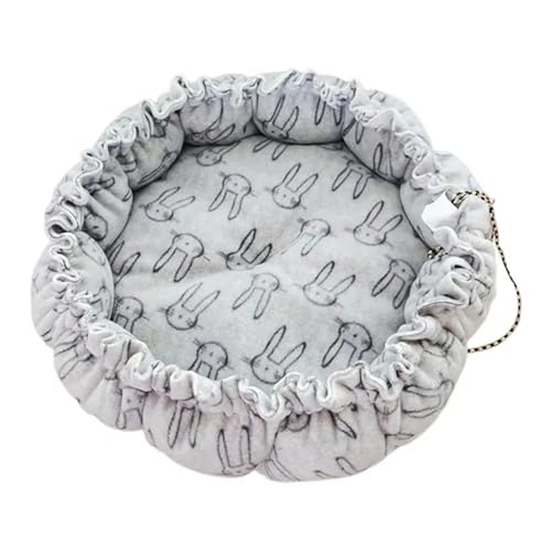 MdybF Hundebett Runde Hundebett Polar Fleece Warm Warmes Weiches Plüsch -Haustierbett Für Kleine Mittelgroße Hunde-S5-M 40-55 cm MdybF Hundebett Runde Hundebett Polar Fleece Warm Warmes Weiches Plüsch -Haustierbett Für Kleine Mittelgroße Hunde-S5-M 40-55 cm von MdybF