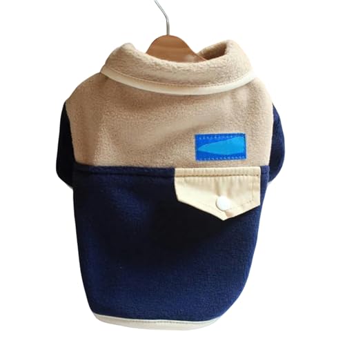 MdybF Hundekleidung Haustier Herbst Winter Revers Mantel Kleidung Pullover Hundekleidung Haustiermantel-Beige-XXL MdybF Hundekleidung Haustier Herbst Winter Revers Mantel Kleidung Pullover Hundekleidung Haustiermantel-Beige-XXL von MdybF