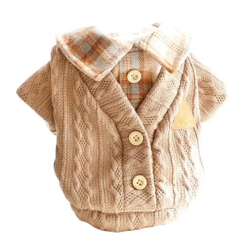 MdybF Hundekleidung Haustier Herbst Winter Strickpullover Warmer Kleidung Haustierpullover-Rot-S MdybF Hundekleidung Haustier Herbst Winter Strickpullover Warmer Kleidung Haustierpullover-Rot-S von MdybF