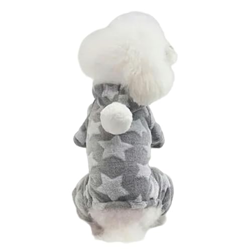 MdybF Hundekleidung Herbst Winter Faux Fleece Dog-Grau-S MdybF Hundekleidung Herbst Winter Faux Fleece Dog-Grau-S von MdybF