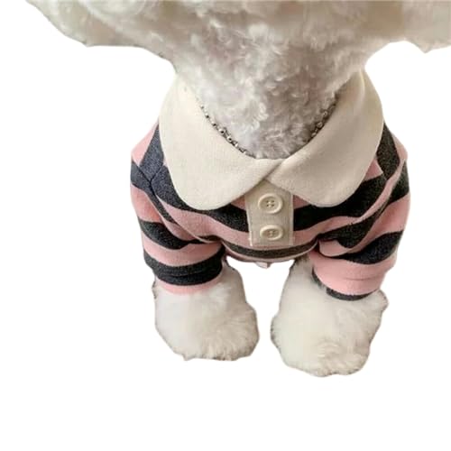 MdybF Regenmantel Hund Hundehemd Frühlings- Und Herbstkleid Haustier T-Shirt Hunde Kostüm Weiche Pullover-Pfirsich-XL MdybF Regenmantel Hund Hundehemd Frühlings- Und Herbstkleid Haustier T-Shirt Hunde Kostüm Weiche Pullover-Pfirsich-XL von MdybF