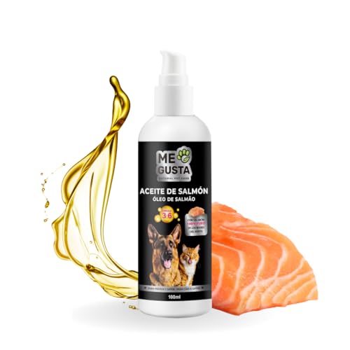 ME GUSTA Lachsöl für Hunde und Katzen | optimiert das Immunsystem | stärkt Gelenke und Knochen | reduziert Hautprobleme | 100 ml ME GUSTA Lachsöl für Hunde und Katzen | optimiert das Immunsystem | stärkt Gelenke und Knochen | reduziert Hautprobleme | 100 ml von Me Gusta