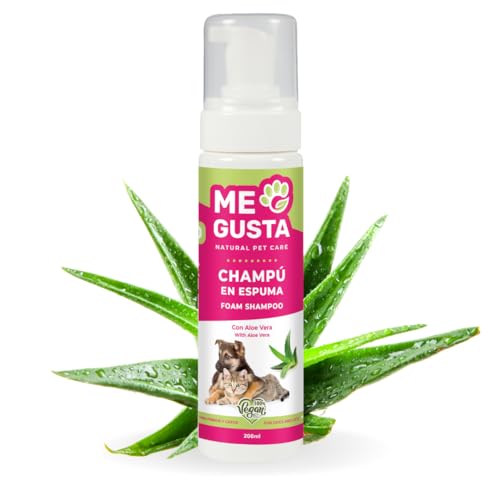 Me Gusta Bio-Schaum-Shampoo mit Aloe Vera für Hunde und Katzen Me Gusta Bio-Schaum-Shampoo mit Aloe Vera für Hunde und Katzen von Me Gusta