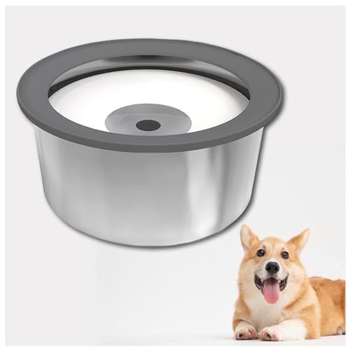 Anti Schlabber Wassernapf 2L, Anti-Schwapp Auslaufsicher Anti Schlabber Wassernapf, für Haustiere Hunde Katzen Geeignet für Haus, Auto Anti Schlabber Wassernapf 2L, Anti-Schwapp Auslaufsicher Anti Schlabber Wassernapf, für Haustiere Hunde Katzen Geeignet für Haus, Auto von MeLtor
