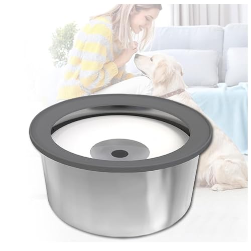 Anti Schlabber Wassernapf 2L, Anti-Schwapp Auslaufsicher Hundenapf Anti Schlabber, für Haustiere Hunde Katzen Geeignet für Haus, Auto Anti Schlabber Wassernapf 2L, Anti-Schwapp Auslaufsicher Hundenapf Anti Schlabber, für Haustiere Hunde Katzen Geeignet für Haus, Auto von MeLtor