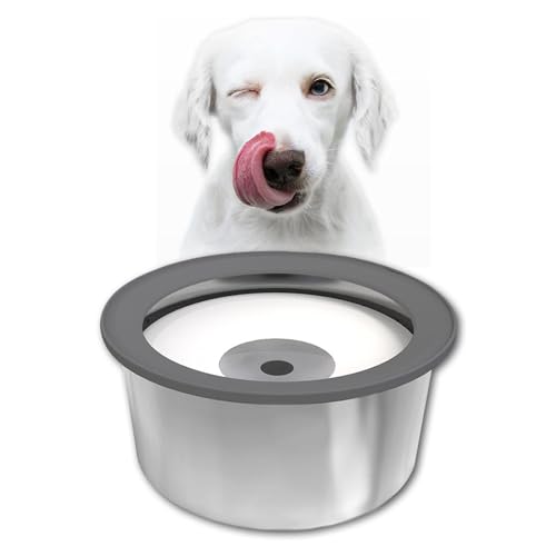 Anti Schlabber Wassernapf 2L, Anti-Schwapp Auslaufsicher Wassernapf Hund Ohne Sabbern, für Haustiere Hunde Katzen Geeignet für Haus, Auto Anti Schlabber Wassernapf 2L, Anti-Schwapp Auslaufsicher Wassernapf Hund Ohne Sabbern, für Haustiere Hunde Katzen Geeignet für Haus, Auto von MeLtor