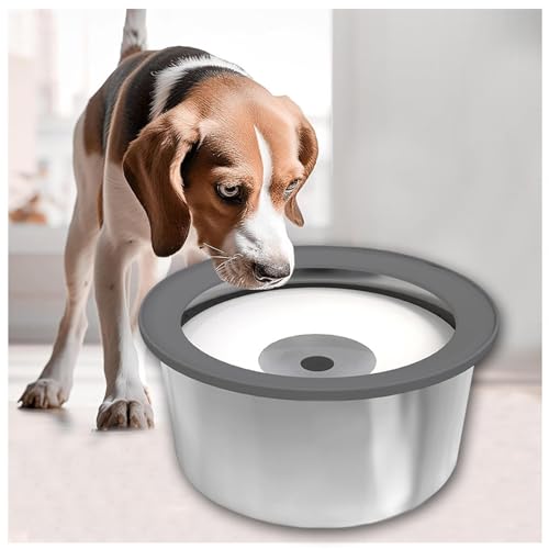 Anti Schlabber Wassernapf 2L, Anti-Schwapp Auslaufsicher Wassernapf Hund Ohne Sabbern, für Haustiere Hunde Katzen Geeignet für Haus, Auto Anti Schlabber Wassernapf 2L, Anti-Schwapp Auslaufsicher Wassernapf Hund Ohne Sabbern, für Haustiere Hunde Katzen Geeignet für Haus, Auto von MeLtor