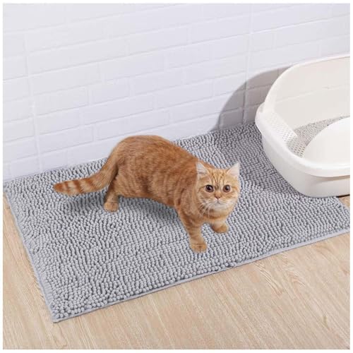 Katzenmatte Katzenklo 60x150cm, Katzenklo Matte Groß Weich Saugfähige Matte Katzenklo Unterleger rutschfeste Katzenmatte Katzenklo 60x150cm, Katzenklo Matte Groß Weich Saugfähige Matte Katzenklo Unterleger rutschfeste von MeLtor