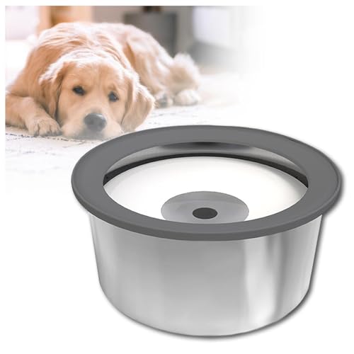 Wassernapf Hund Ohne Sabbern 2L, Anti-Schwapp Auslaufsicher Hundenapf Auslaufsicher, für Haustiere Hunde Katzen Geeignet für Haus, Auto Wassernapf Hund Ohne Sabbern 2L, Anti-Schwapp Auslaufsicher Hundenapf Auslaufsicher, für Haustiere Hunde Katzen Geeignet für Haus, Auto von MeLtor