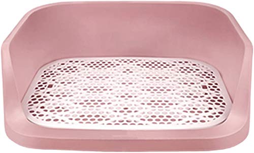 MeTikTok Indoor Hundetoiletten, Hundetöpfchen Haustier Trainingsgrasmatte, Kunststoff Eingezäunt Hundetoilette, Spritzwassergeschützte Katzentoilette Töpfchen,Rosa MeTikTok Indoor Hundetoiletten, Hundetöpfchen Haustier Trainingsgrasmatte, Kunststoff Eingezäunt Hundetoilette, Spritzwassergeschützte Katzentoilette Töpfchen,Rosa von MeTikTok