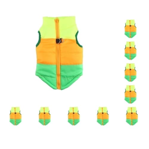 10er-Set Experience Ultimate Comfort Suitable Size Winter Pet Clothes Polyester Small Dog And Cat Padded Winter Clothing Dog Coat Fruit Green XS 10er-Set Experience Ultimate Comfort Suitable Size Winter Pet Clothes Polyester Small Dog And Cat Padded Winter Clothing Dog Coat Fruit Green XS von Mealoodiousmusea