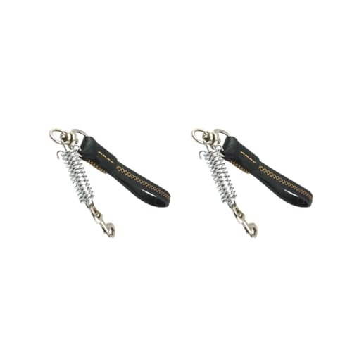 2er-Set Hundeleine, Haustierbedarf, Geschirr, Seil, exquisites Outdoor-Zubehör, hochfeste, feste Struktur, verstellbarer professioneller Gürtelhaken von Mealoodiousmusea