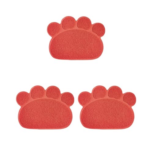 3 Set Katzenstreu Matte Ultimate Litter Trapping Solution For Furry Friend No Displacement Cat Litter Trapping Mat Litter Box Mat Red 3 Set Katzenstreu Matte Ultimate Litter Trapping Solution For Furry Friend No Displacement Cat Litter Trapping Mat Litter Box Mat Red von Mealoodiousmusea