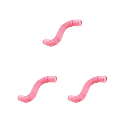 3er-Set Antifouling-Kunststoffmaterial – Schützen Sie Ihr Haustier vor Schäden, einfach zu bedienen, ABS-Tunnel für Nerz/Meerschweinchen, tragbares Haustierspielzeug, Rosa, 100 x 10 cm 3er-Set Antifouling-Kunststoffmaterial – Schützen Sie Ihr Haustier vor Schäden, einfach zu bedienen, ABS-Tunnel für Nerz/Meerschweinchen, tragbares Haustierspielzeug, Rosa, 100 x 10 cm von Mealoodiousmusea