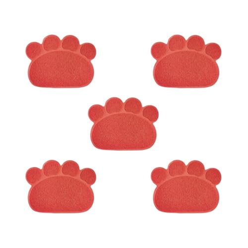 5 Set Katzenstreu Matte Ultimate Litter Trapping Solution For Furry Friend No Displacement Cat Litter Trapping Mat Litter Box Mat Red 5 Set Katzenstreu Matte Ultimate Litter Trapping Solution For Furry Friend No Displacement Cat Litter Trapping Mat Litter Box Mat Red von Mealoodiousmusea