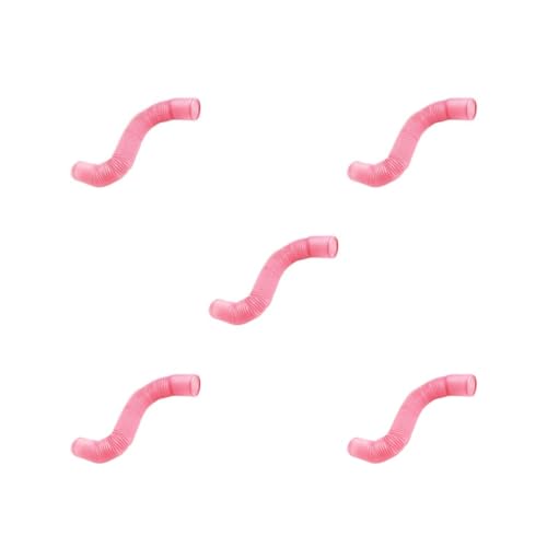 5er-Set Antifouling-Kunststoffmaterial – Schützen Sie Ihr Haustier vor Schäden, einfach zu bedienen, ABS-Tunnel für Nerz/Meerschweinchen, tragbares Haustierspielzeug, Rosa, 100 x 10 cm 5er-Set Antifouling-Kunststoffmaterial – Schützen Sie Ihr Haustier vor Schäden, einfach zu bedienen, ABS-Tunnel für Nerz/Meerschweinchen, tragbares Haustierspielzeug, Rosa, 100 x 10 cm von Mealoodiousmusea