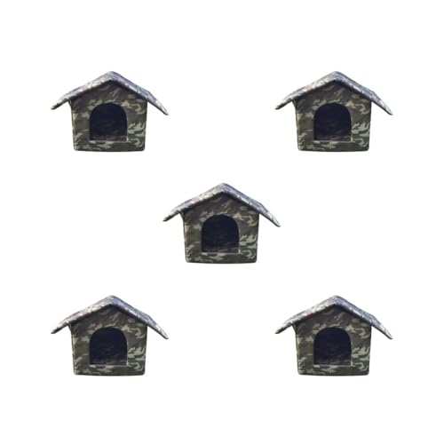5er-Set Katzennest, verformt sich nicht und feine Nähte, sorgt für langlebiges OxfordTuch, Zeltkabine, Haustierhaus, Katzenhaus Camouflage, Modell M: 40 x 38 x 35 cm, M: 40 x 38 x 35 cm 5er-Set Katzennest, verformt sich nicht und feine Nähte, sorgt für langlebiges OxfordTuch, Zeltkabine, Haustierhaus, Katzenhaus Camouflage, Modell M: 40 x 38 x 35 cm, M: 40 x 38 x 35 cm von Mealoodiousmusea