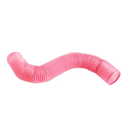 Antifouling-Kunststoffmaterial – Schützen Sie Ihr Haustier vor Schäden, einfach zu bedienen, ABS-Tunnel für Nerz/Meerschweinchen, tragbares Haustierspielzeug, Rosa, 100 x 10 cm Antifouling-Kunststoffmaterial – Schützen Sie Ihr Haustier vor Schäden, einfach zu bedienen, ABS-Tunnel für Nerz/Meerschweinchen, tragbares Haustierspielzeug, Rosa, 100 x 10 cm von Mealoodiousmusea