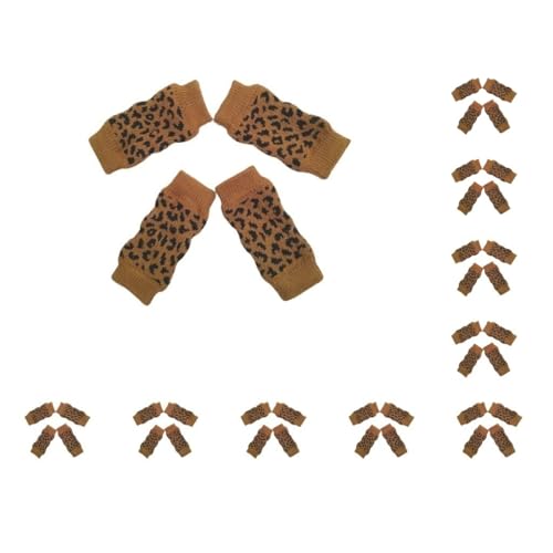 Beinwärmer für Hunde, bequem, exquisites Handwerk, ungiftig, geruchlose Baumwolle, Haustier-Kniewärmer, 10 Stück, 4 Stück Beinwärmer für Hunde, bequem, exquisites Handwerk, ungiftig, geruchlose Baumwolle, Haustier-Kniewärmer, 10 Stück, 4 Stück von Mealoodiousmusea