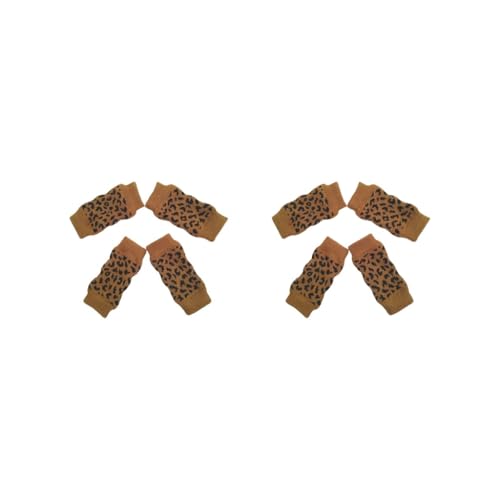Beinwärmer für Hunde, bequem, exquisites Handwerk, ungiftig, geruchlose Baumwolle, Haustier-Kniewärmer, 2 Stück, 4 Stück von Mealoodiousmusea