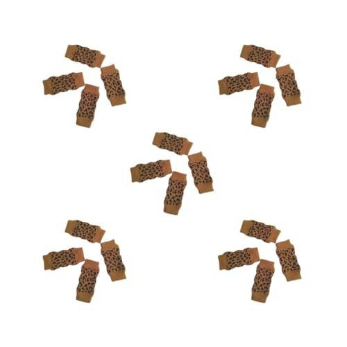 Beinwärmer für Hunde, bequem, exquisites Handwerk, ungiftig, geruchlose Baumwolle, Haustier-Kniewärmer, 5 Stück, 4 Stück Beinwärmer für Hunde, bequem, exquisites Handwerk, ungiftig, geruchlose Baumwolle, Haustier-Kniewärmer, 5 Stück, 4 Stück von Mealoodiousmusea